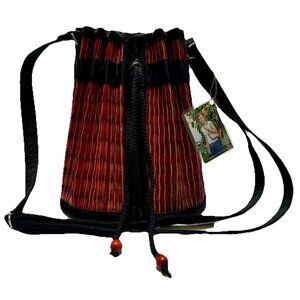 Original Tatami Purse by Saraye Woven Grass Wicker Crossbody Bag